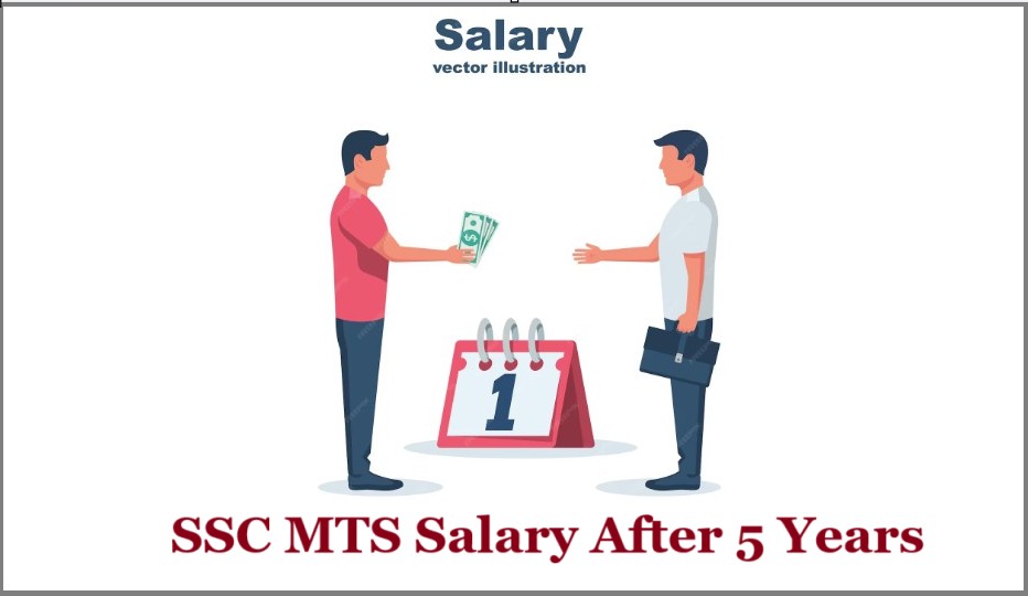 SSC MTS Salary After 5 5ears
