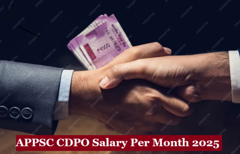 APPSC CDPO Salary Per Month 2025