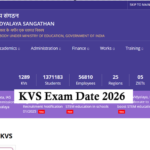 KVS Exam Date 2026