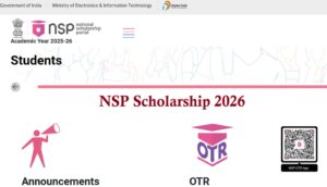 NSP Scholarship 2026 Apply Online